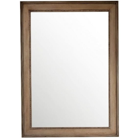 James Martin Furniture Bristol 29" Rectangular Mirror, White Washed Walnut - whitewashed walnut - 29"w x 40"h