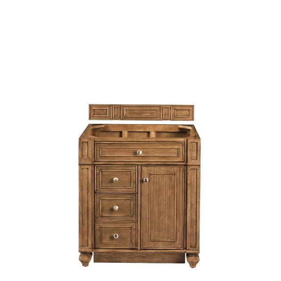 James Martin Vanities 157-V30 Bristol 30" Single Basin Hardwood Vanity Cabinet Only -
