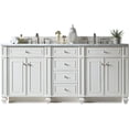 thumbnail image 1 of James Martin Vanities 157-V72-BW-3CAR Bristol 72" Free Standing Double Basin Hardwood, 1 of 7