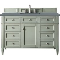James Martin Vanities 650-V48-3Cbl Brittany 48" Free Standing Single Basin Hardwood Vanity