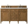 thumbnail image 1 of James Martin Vanities 650-V60d-3Esr Brittany 60" Double Basin Poplar Wood Vanity Set -, 1 of 7