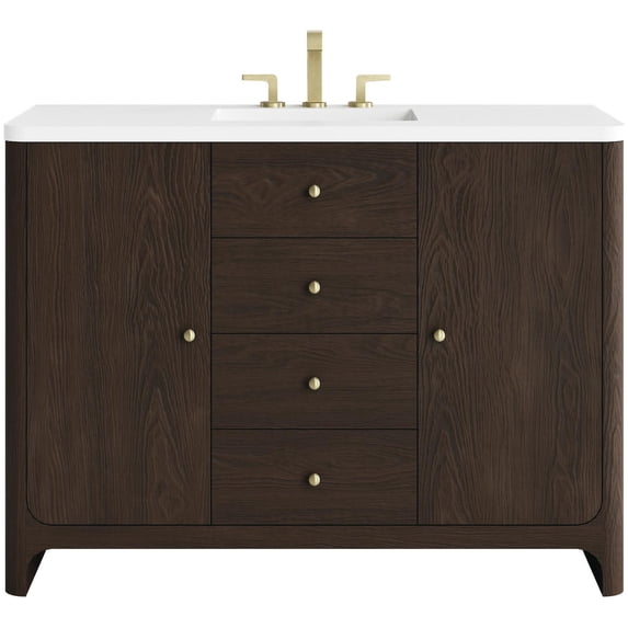 James Martin Vanities D125-V48-Wwz Gracyn 48" Free Standing Single Basin Vanity Set -