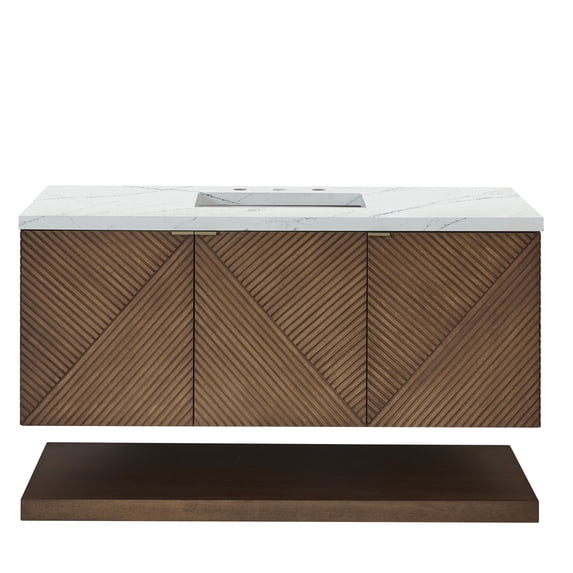 James Martin Vanities D200-V48-CSN-3ENC Marcello 48" Free Standing Vanity Set - Chestnut