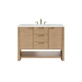 thumbnail image 1 of James Martin Vanities D225-V48-3Enc Solene 48" Free Standing Single Basin Poplar Wood, 1 of 7
