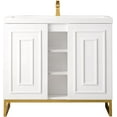 thumbnail image 1 of James Martin Vanities E110-V39.5-Rgd-Wg Alicante 40" Free Standing Single Wood Vanity Set, 1 of 7