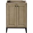thumbnail image 1 of James Martin Vanities E303-V24-Mbk Chianti 24" Single Basin Hardwood Vanity Cabinet Only -, 1 of 4
