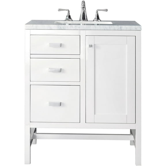James Martin Vanities E444-V30-3Af Addison 30" Free Standing Single Basin Hardwood Vanity