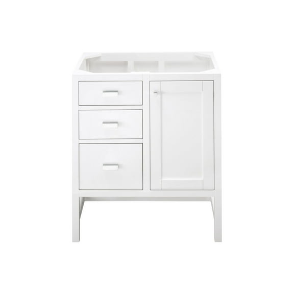 James Martin Vanities E444-V30 Addison 30" Single Basin Hardwood Vanity Cabinet Only -