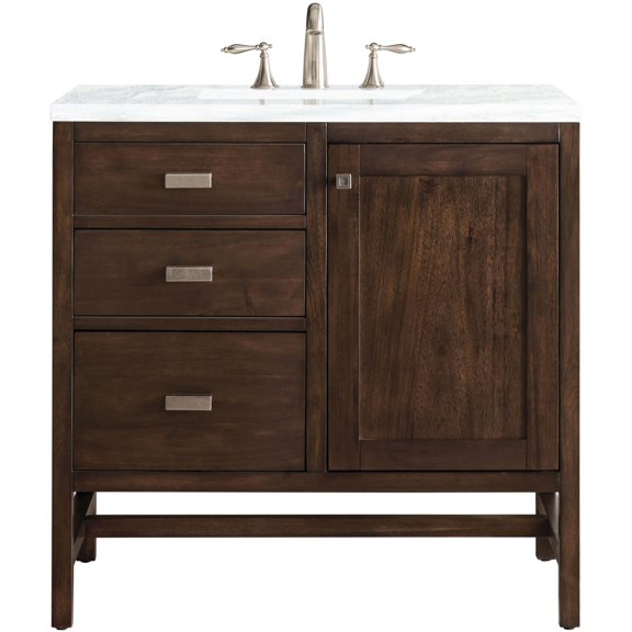 James Martin Vanities E444-V36-3Af Addison 36" Free Standing Single Basin Hardwood Vanity