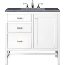 James Martin Vanities E444-V36-3Csp Addison 36" Free Standing Single Basin Hardwood Vanity