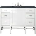 thumbnail image 1 of James Martin Vanities E444-V48-GW-3CSP Addison 48" Free Standing Single Basin Hardwood, 1 of 7