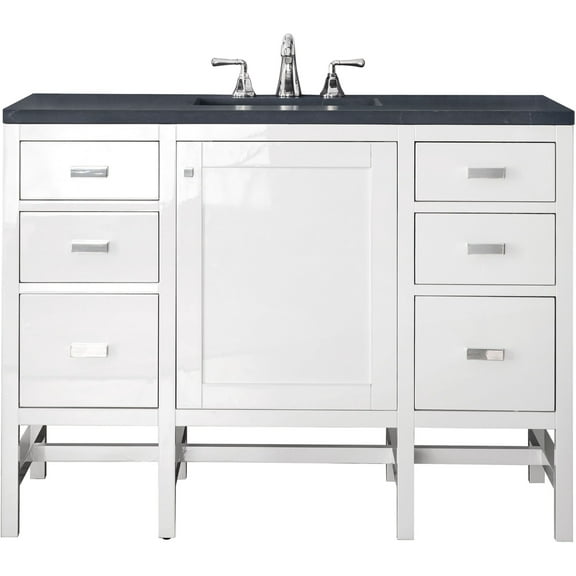James Martin Vanities E444-V48-3Csp Addison 48" Free Standing Single Basin Hardwood Vanity