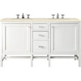 thumbnail image 1 of James Martin Vanities E444-V60d-3Emr Addison 60" Free Standing Double Basin Hardwood, 1 of 7