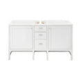 thumbnail image 1 of James Martin Vanities E444-V60D-GW Addison 60" Double Basin Hardwood Vanity Cabinet Only -, 1 of 5