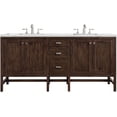 thumbnail image 1 of James Martin Vanities E444-V72-MCA-3ENC Addison 72" Free Standing Double Basin Poplar, 1 of 6
