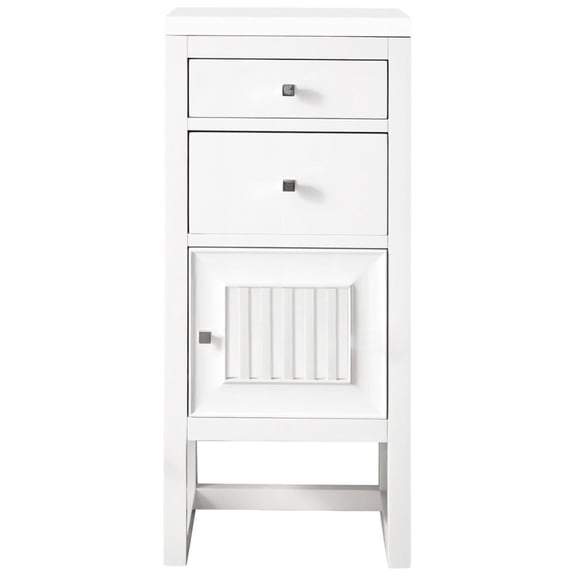 James Martin Vanities E645-B15r-3Wz Athens 15" Wood Cabinet - White