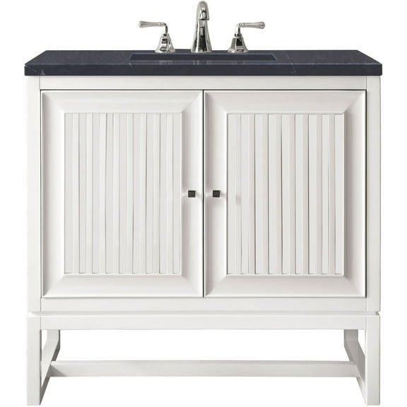 James Martin Vanities E645-V30-3Csp Athens 30" Free Standing Single Wood Vanity Set -