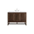 thumbnail image 1 of James Martin Vanities E645-V48-3Car Athens 48" Free Standing Single Wood Vanity Set - Mid, 1 of 6