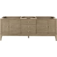 thumbnail image 1 of James Martin Vanities 210-V72D-WW Linear 72" Double Basin Wood Vanity Cabinet Only - Wood, 1 of 7
