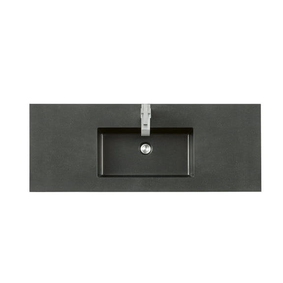 James Martin Vanities 47.3" Single Sink Top, Charcoal Black