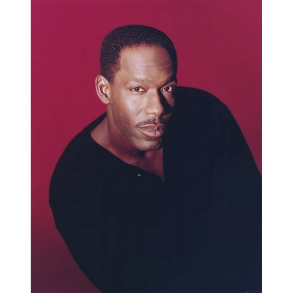 James McDaniel Posed in Black Sweater Portrait Photo Print (24 x 30)