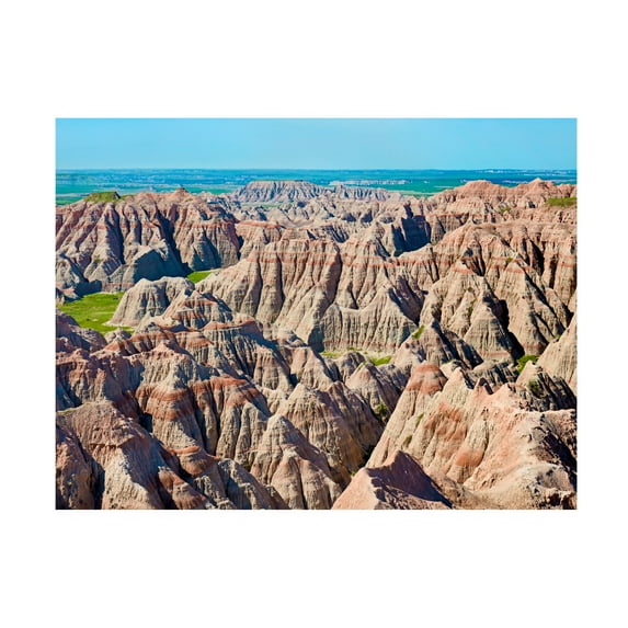 James McLoughlin 'Badlands IV' Canvas Art