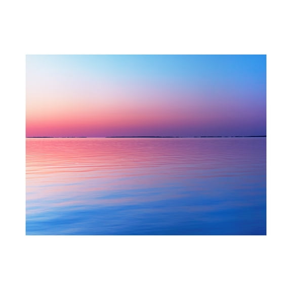 James McLoughlin 'Lakescape IV' Canvas Art