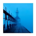 thumbnail image 1 of James McLoughlin 'Lighthouse at Night I' Canvas Art, 1 of 3