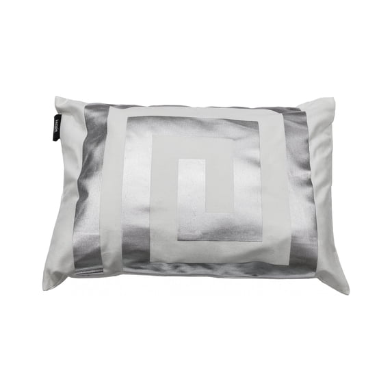 James Metallic Grecian Decorative Pillow