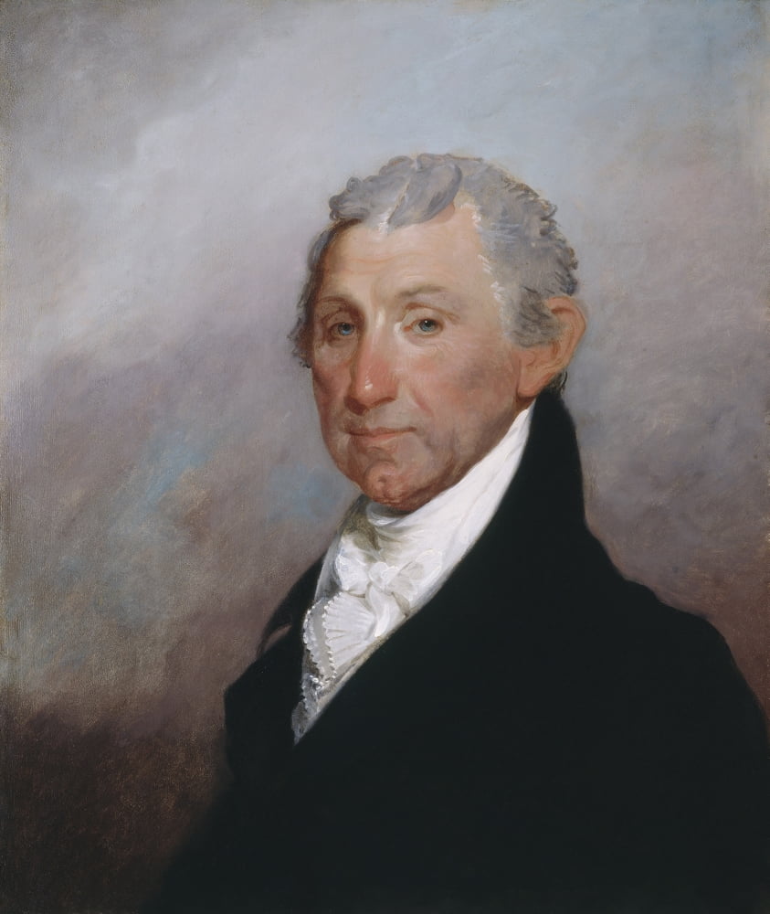James Monroe Canvas Art - (18 x 24)
