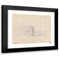 thumbnail image 1 of James Moore 14x12 Black Modern Framed Museum Art Print Titled - Cerne Abbey (1791), 1 of 5