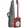 thumbnail image 1 of James Neligan 6 String Puncheon Cask Series Acoustic Cigar Box Guitar with Gig Bag Included, 1 of 4