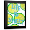 thumbnail image 1 of James, Nola 12x14 Black Modern Framed Museum Art Print Titled - Fresh and Sweet II, 1 of 5