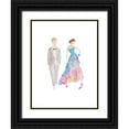 thumbnail image 1 of James, Nola 15x18 Black Ornate Wood Framed with Double Matting Museum Art Print Titled - Ballroom Couple, 1 of 4