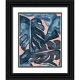 thumbnail image 1 of James, Nola 15x18 Black Ornate Wood Framed with Double Matting Museum Art Print Titled - Palm Party I, 1 of 4