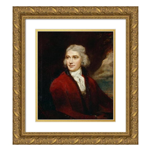 James Northcote 12x14 Gold Ornate Wood Frame and Double Matted Museum Art Print Titled - Sir Peter Francis Bourgeois