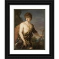 thumbnail image 1 of James Northcote 19x24 Black Ornate Framed Double Matted Museum Art Print Titled: Adonis, 1 of 5