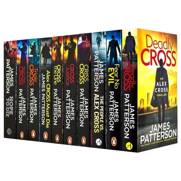 Alex Cross Series (Book 22-31) by James Patterson 10 Books - Fiction - PB