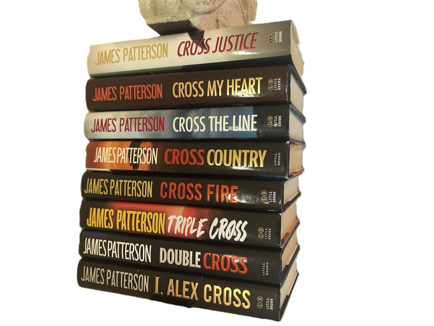 James Patterson Alex Cross Series 8-Book Hardcover Collection in V/G  Condition - Walmart.com, image size:1500x1125