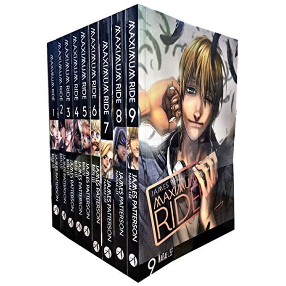 James Patterson Maximum Ride Manga Series 9 Books Collection Set