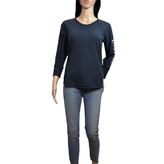 James Perse Teal California Long Sleeve T-Shirt (4)