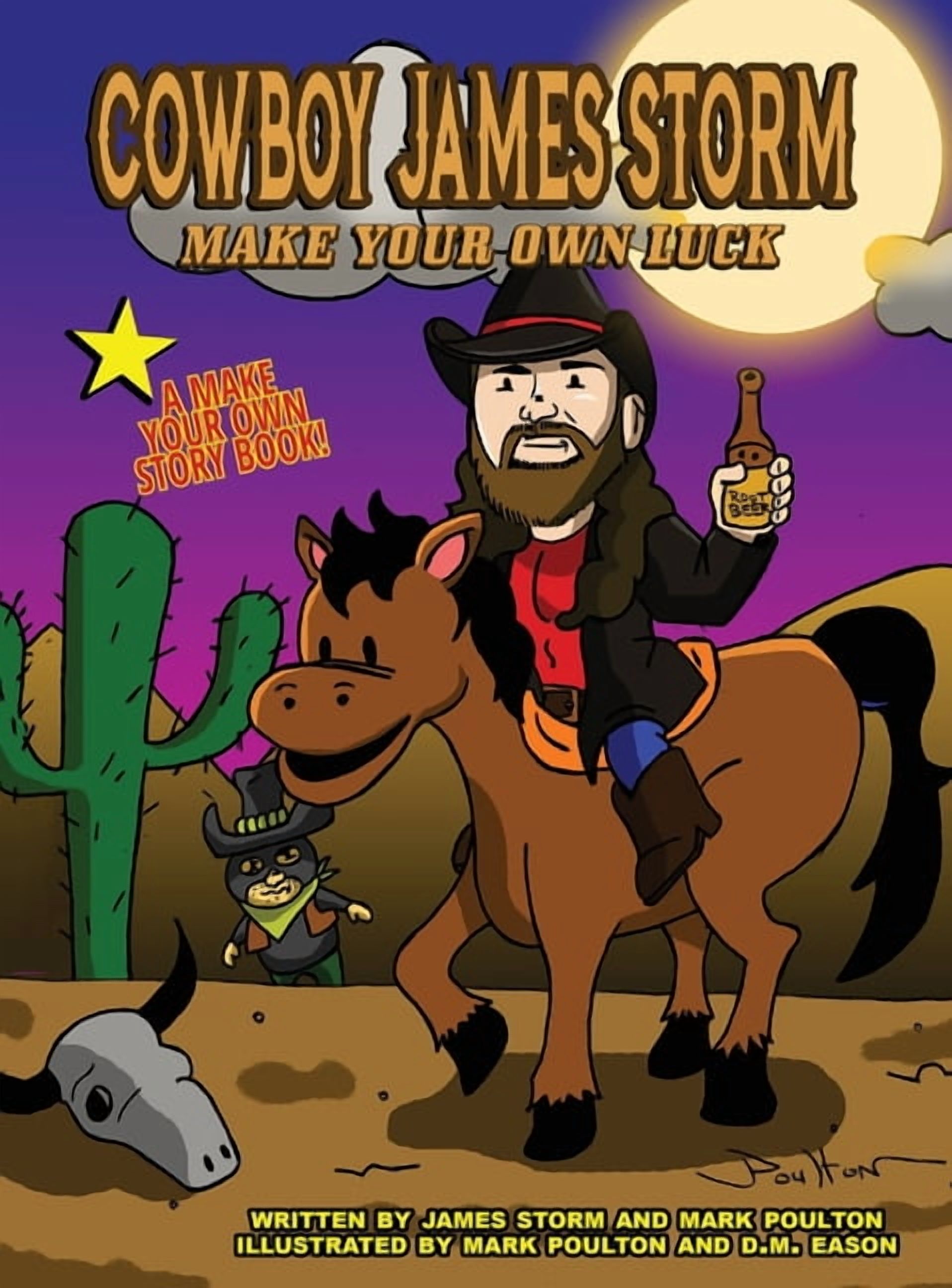 Cowboy James Storm: Make Your Own Luck!: A Make Your Own Story Book, (Hardcover)