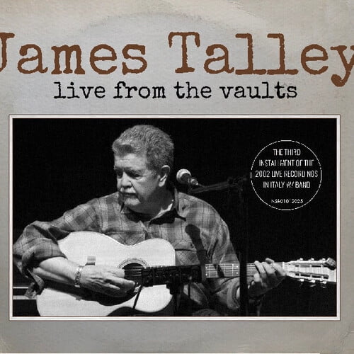 James Talley - Live from the Vaults - Music & Performance - CD