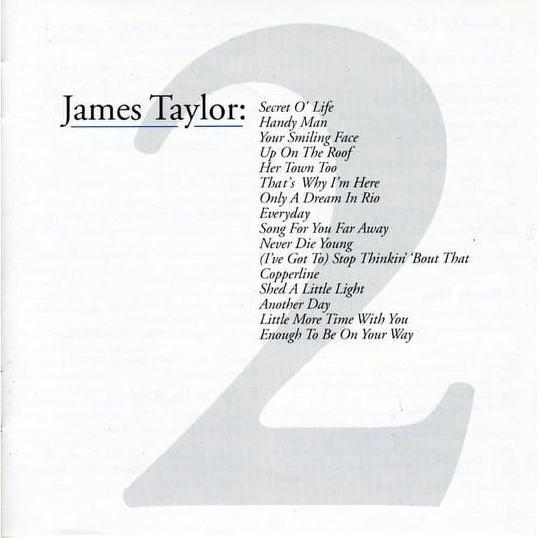 James Taylor - Greatest Hits, Vol. 2 - Music & Performance - CD 