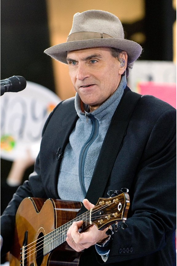 James Taylor On Stage For Nbc Today Show Concert With James Taylor Rockefeller Center New York Ny November 20 2007.