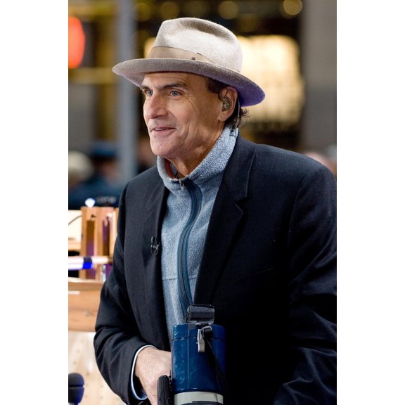 James Taylor On Stage For Nbc Today Show Concert With James Taylor Rockefeller Center New York Ny November 20 2007.