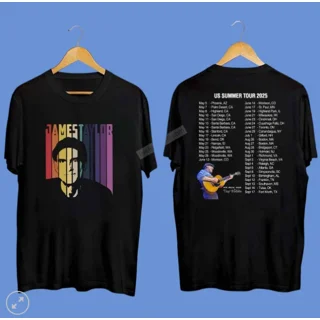James Taylor SUMMER TOUR '83 Tシャツ James Taylor Summer Tour 2025 Shirt, James Taylor 2025