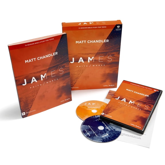 Pre-Owned James - Teen Bible Study Leader Kit : Faith/Works (Mixed media product)