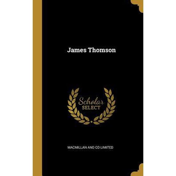 James Thomson Hardcover