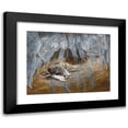 thumbnail image 1 of James Tissot 14x12 Black Modern Framed Museum Art Print Titled - The Grotto of the Agony (1886-1894), 1 of 5